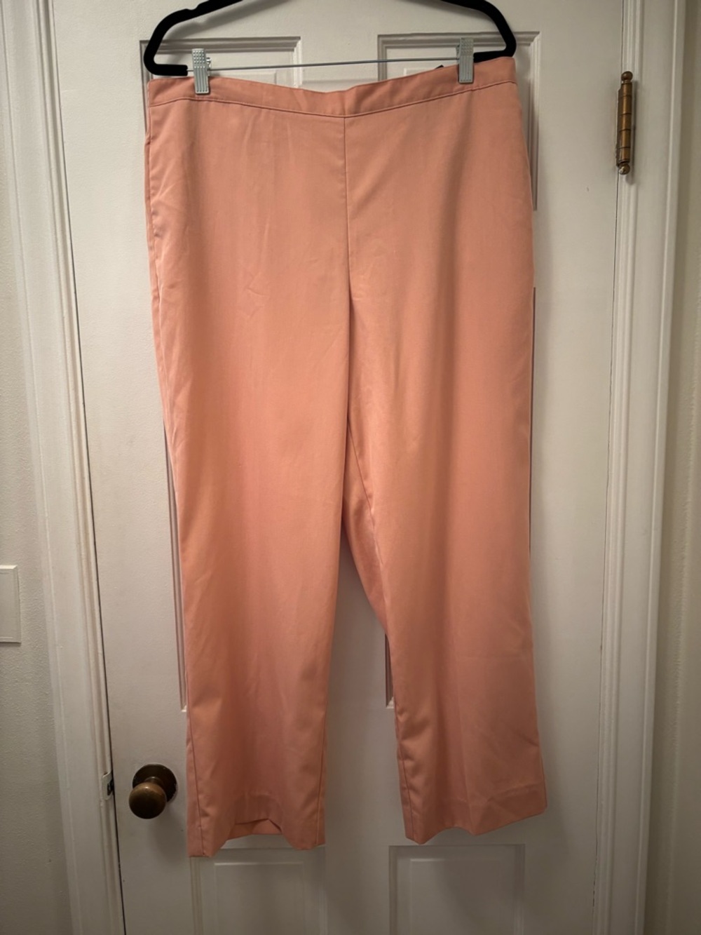 ALFRED DUNNER Women's Spring  Peachy Keen  Straight-Leg Dress Pants Size 18